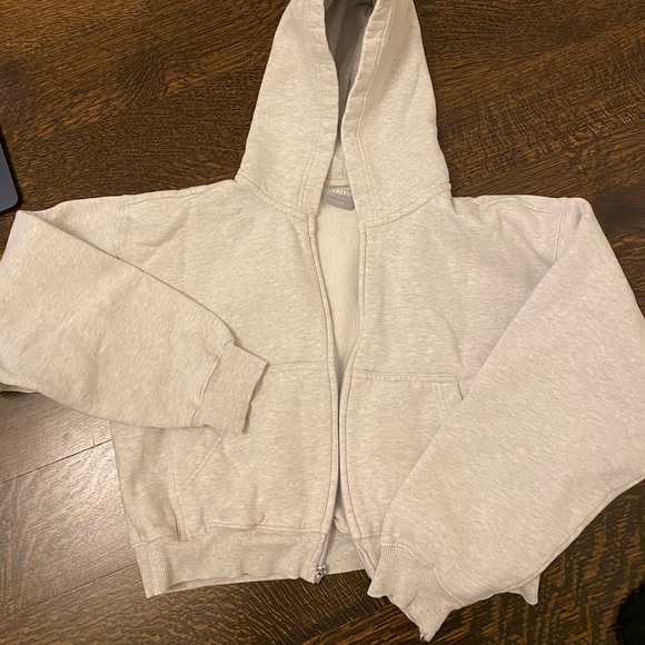 Cozy Fleece Boyfriend Boxy Zip Hoodie - Picture 4 of 7
